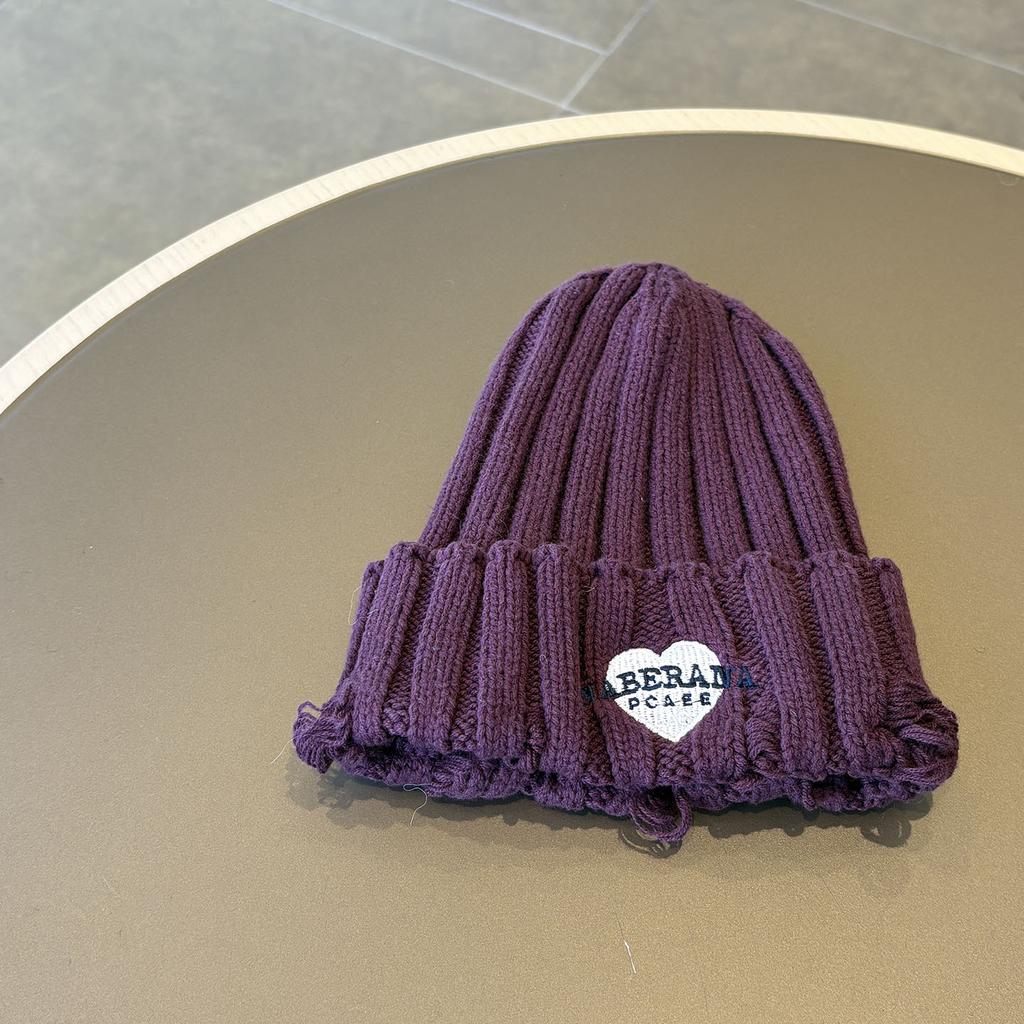 Autumn and Winter Windproof and Warm Korean Style Ear Protection Knitted Hat for Boys and Girls Spring Style Trendy Baby Pullover Hat