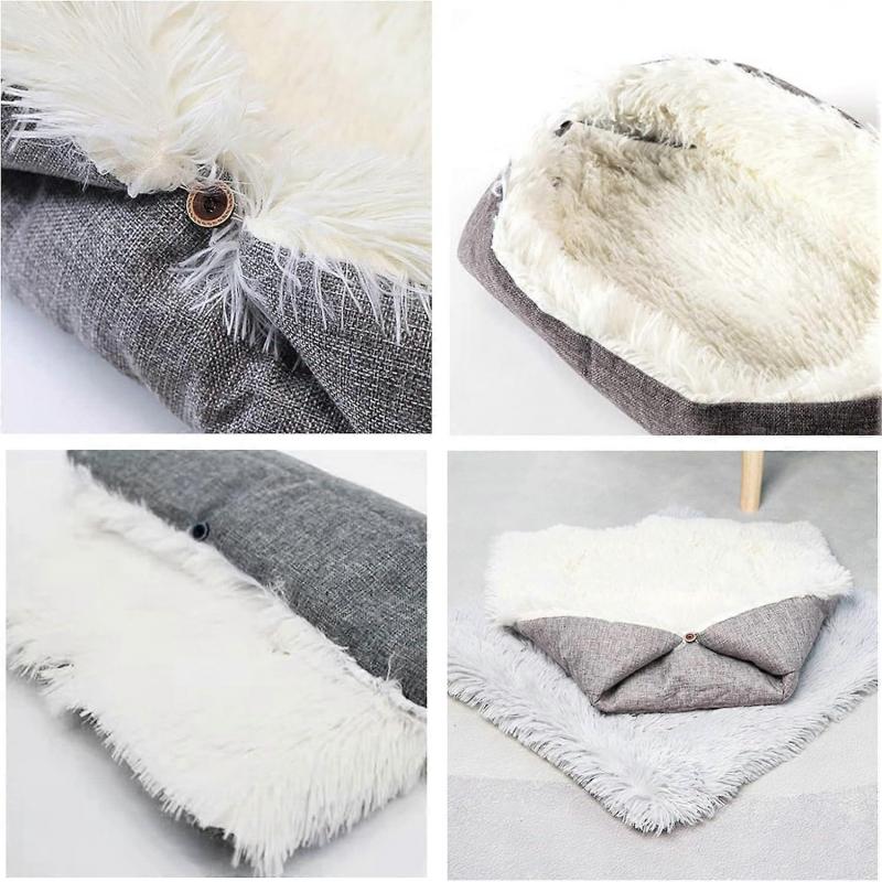 Cat Bed, Pet Bed, Soft and Washable Cat Sleeping Bed