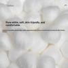 100/200Pcs Pure Absorbent Cotton Balls Soft Gentle Multi-Use Cotton Puffs For Skincare First Aid Baby Care And Daily Cleaning
