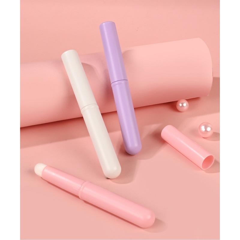 Multifunctional Soft Bristle Lip Brush With Cap Concealer Brush