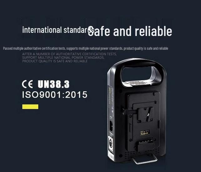 7 Shadow Chen V-port Dual-Channel RL-2KS Battery Charger for Mirrorless Cameras