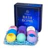 Lilicia Cool Bath Bomb 9-Piece Set 100g X 9 Pcs. Contains Menthol. Summer Cooling Body Care Gift Set (9 Pcs)