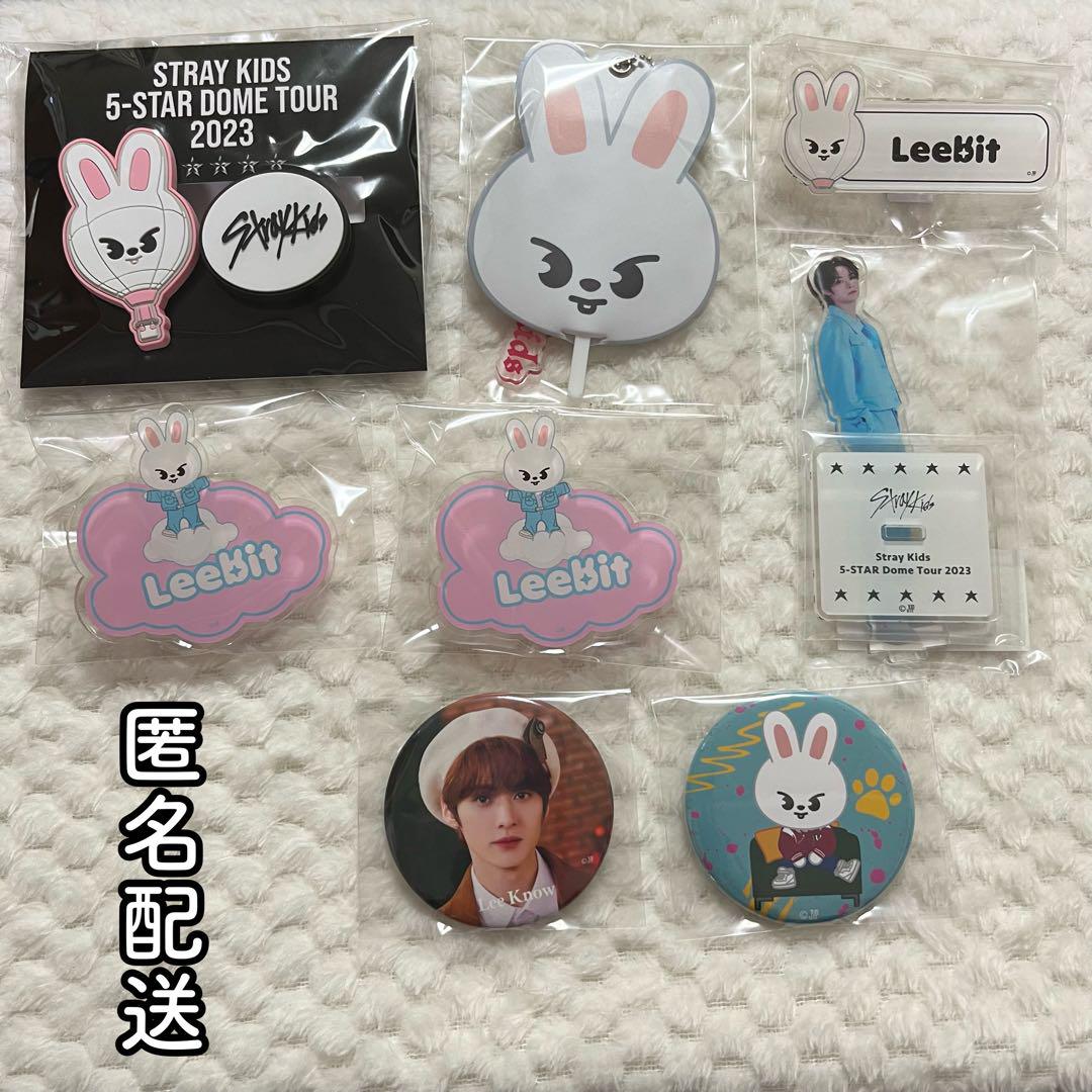 

[USED] Stray Kids Reno Acrylic Stand Fan Keychain Name Badge Can Badge
