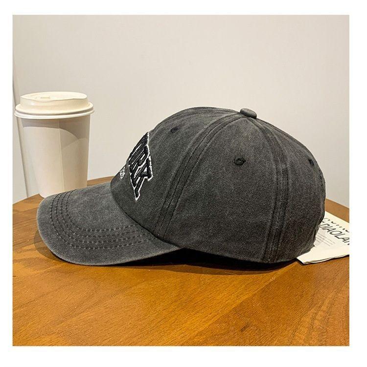 New Embroidered Letters York Baseball Caps Women Spring Fall Wash Shade Vintage