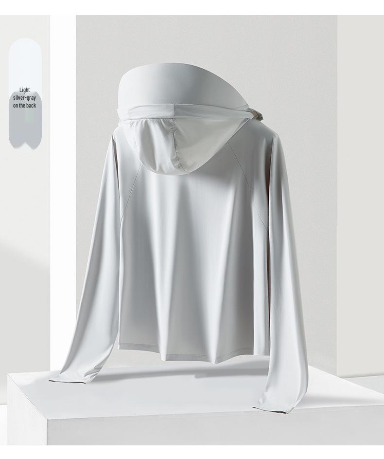 Ice Silk Women's Sun Protection Cape - 2026 Summer Style, Loose, Thin, Anti-UV Jacket