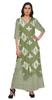 Moomaya V Neck Printed Kurta And Palazzo Pant Set Ethnic Wear Dress For