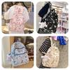 Cute Cartoon Shoulder Bag For Girls Large Capacity Waterproof Nylon Material