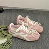 Rote Retro-Ballettstil-Innenhöhenerhöhung Deutsche Trainingsschuhe Damen 2025 neu Sommer vielseitig lässig Forrest Gump Sportschuhe