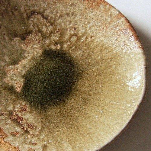 Shigaraki Ware Ash Glaze Large Plate F03