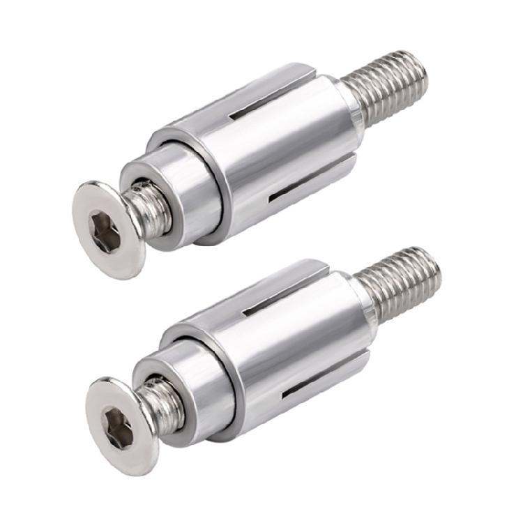 

Antirust Coated Expansion Bolts For Motorcycle And Electric Bike Mirrors Providing Enhances Stability And Longevity 2pcs