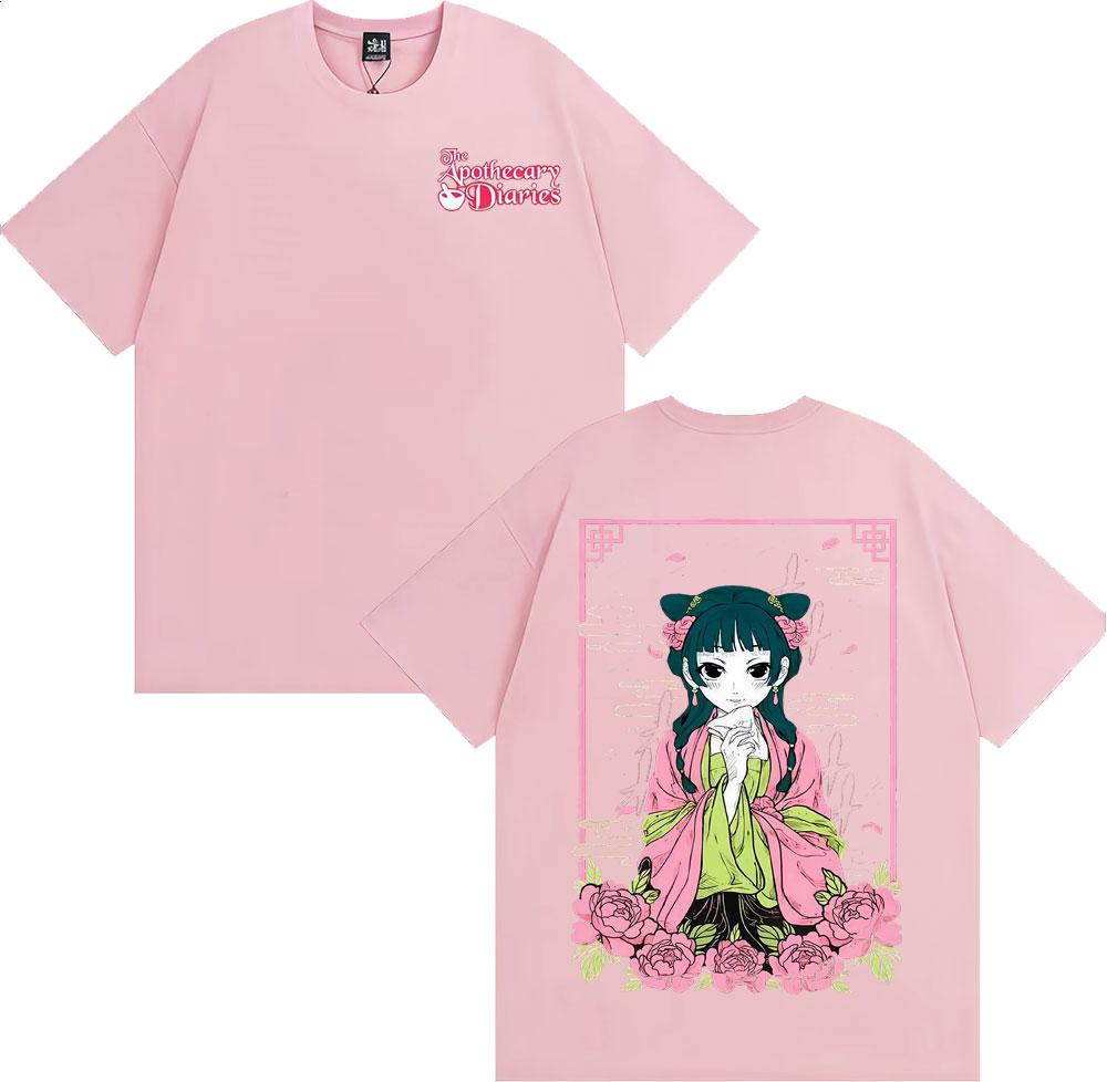 New Anime The Apothecary Diaries Maomao Tshirts Harajuku Fashion Kawaii Cute Tshirt Men Women Retro Cartoon Streetwear T Shirt