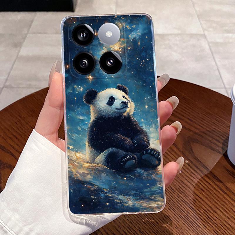 Jelly Casing For Xiaomi 14T 14TPro Clear Silicone Soft TPU Back Cover For Xiaomi 14T Pro Cute Cat Rabbit Heart Protective Case