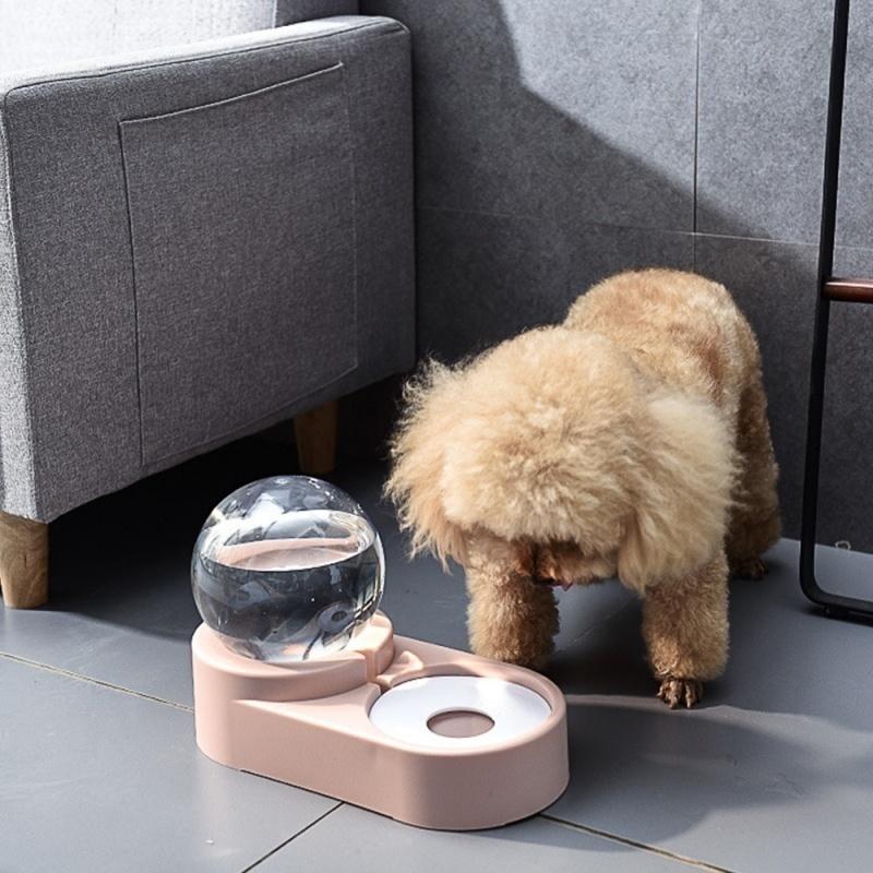1.8L Dog Cat Electric Automatic Pet Drinking Water Fountain Water Dispenser Pets Bubble Automatic Drinking Bowl
