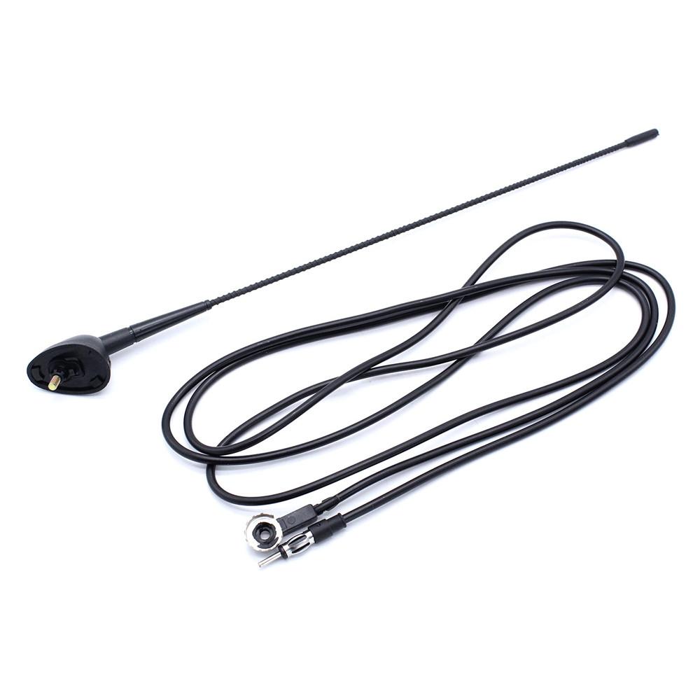 Aerial Base Roof Antenna & Adapter W/Base Cable For Fiat Doblo Punto Marea Ulysse Multipla Ducato Front Roof Mount Aerial Mast
