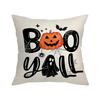 Nordic Halloween Day of The Dead Ghost Trick or Treat Cushion Cover Single Sided Modern Print Cushion Cover