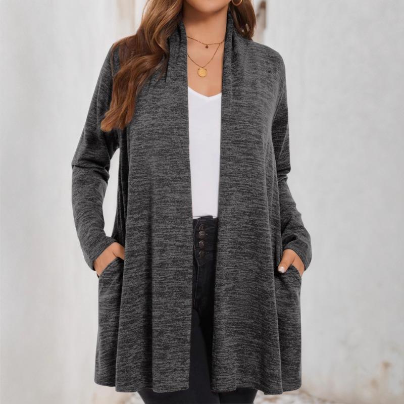 Women S Loose Lightweight Long Sleeve Cardigan With Pockets