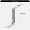 Z Shape Corner Tube Adapter for 2 and 3inch Pipes for Home Water Filtrations Systems and DIY Projects