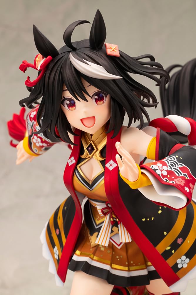 KOTOBUKIYA Uma Musume Pretty Derby by the Approaching Kitasan Black Scale PVC Painted Complete Figure [Pushed Heat] 1/7
