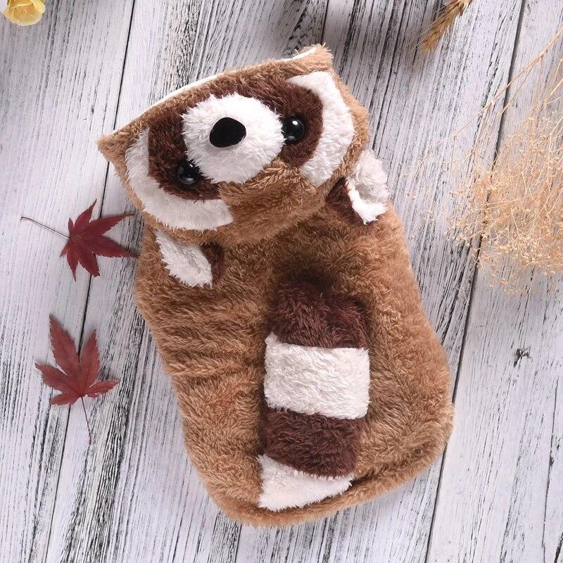 

Толстовка Waschbär Kleidung Für Dass Terrier Dicken Winter Warm Pet Mantel Und Jacken Für Kleine Medium Große Tier Katze Poodle