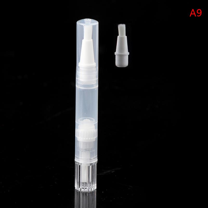 PP+PC Empty Nail Oil Pen With Brush Liquid Foundation Refillable Bottles 1.5ml