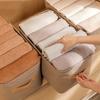 Wardrobe Clothes Storage Container with Handle, Lightweight Versatile Organizer, Space Saving Box