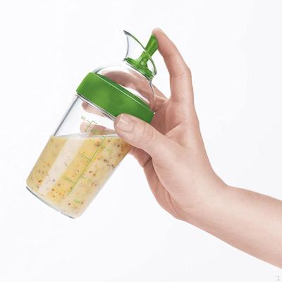 Contenitore Shaker per Condimenti Bottiglia Universale Manuale Miscelatore Salse Miscelazione Succhi Resistente 8.4 oz