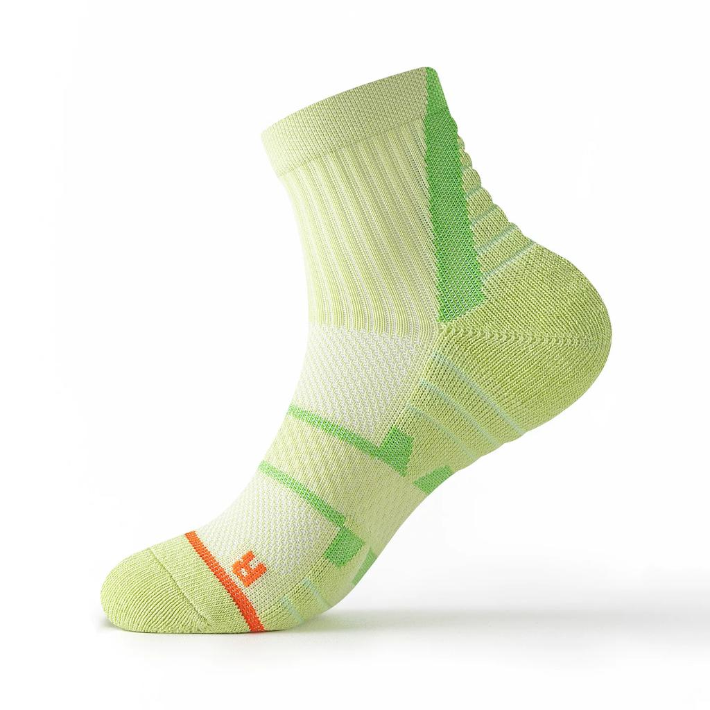 Professional Badminton Socks for Women, Mid-Calf Towel Bottom, Anti-Odor, Sweat-Absorbent, Wear-Resistant, Outdoor Fitness Running Sports Socks