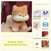 Coral Fleece Material Pipe Chenille Stems Craft Pipe Stems Kit Creative Toys Cute Dog Handmade Material for Kids DIY