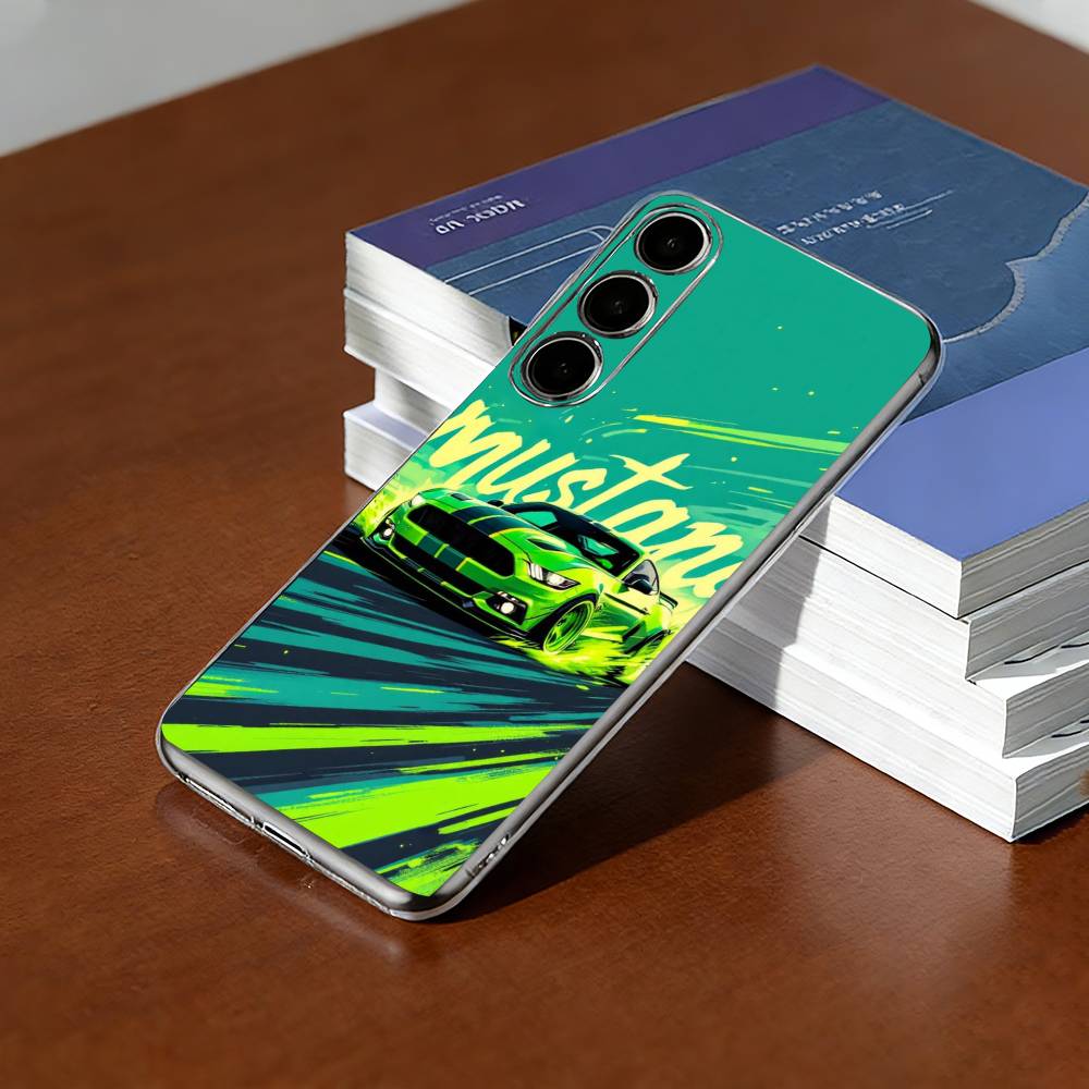 Drift Sports Car Male Mens Phone Case For SamsungA10,12,20,21S,30,31,40,50,51,52,70,71 Transparent Cover