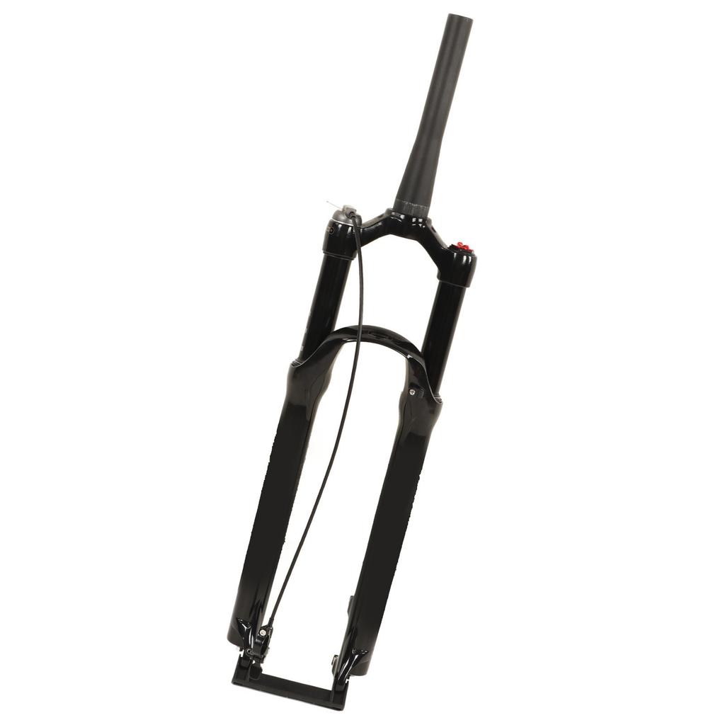 29 Inch Bike Front Fork Mountain Bike Air Suspension Front Fork Shock Absorber Tapered Black Tube Remote Lockout