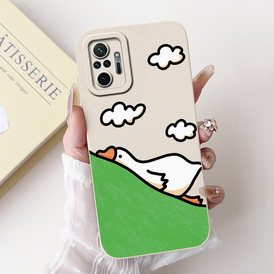 For Xiaomi Redmi Note 10 Pro Cute Panda Rabbit Cartoon Soft Silicone Case For Redmi Note 10 Pro 4G Shockproof Phone Cases