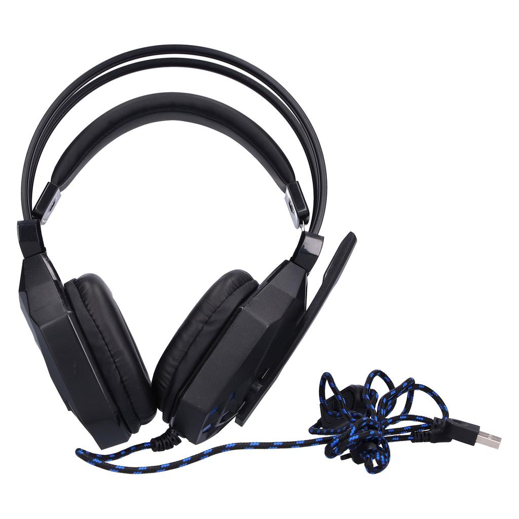 Gaming-Headset Beleuchtetes Gaming-Headset mit geräuschunterdrückendem Mikrofon für PS4