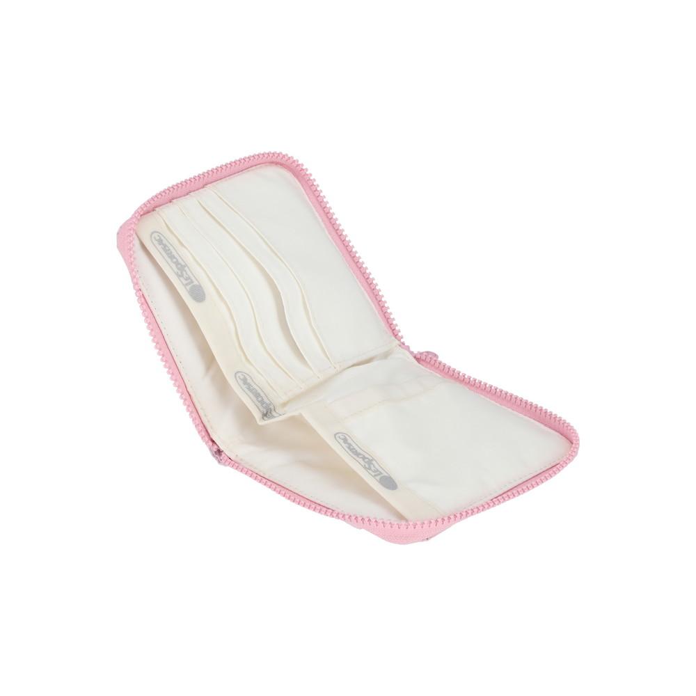 Lesportsac Ice Pink Shine Compact Zip Wallet [1020.Ma04]