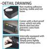 Car Coin Small Storage Home Change Box Purse Holder Case Wallet For Renault Symbol Clio 3 4 Sparco Dacia RS Megan Scenic Espace A21