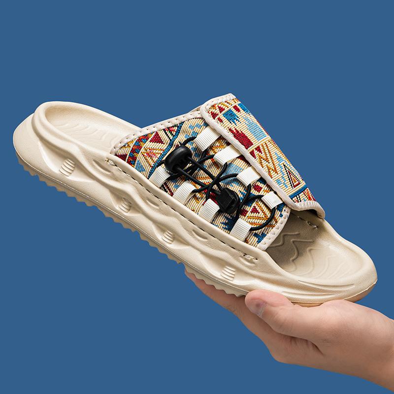 

Fashion CYYTL Mens Slippers Summer Outdoor Shoes Casual Beach Sandals Walking Slides Comfort Luxury Designer Leather Lightweight Fashion 44