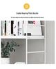Modern Wall Bookshelf: Simple Multi-Layer Nordic Storage Rack