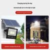 Solar-Powered LED Waterproof Floodlights for Outdoor Courtyards and Streets - High-Power, Super Bright.