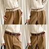 Pu Leather Belt For Women With Classic Pin Buckle For Casual And Office Wear