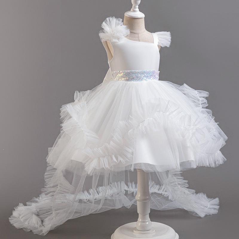 Netz-Tüll-Abendkleid für Mädchen zum Geburtstag