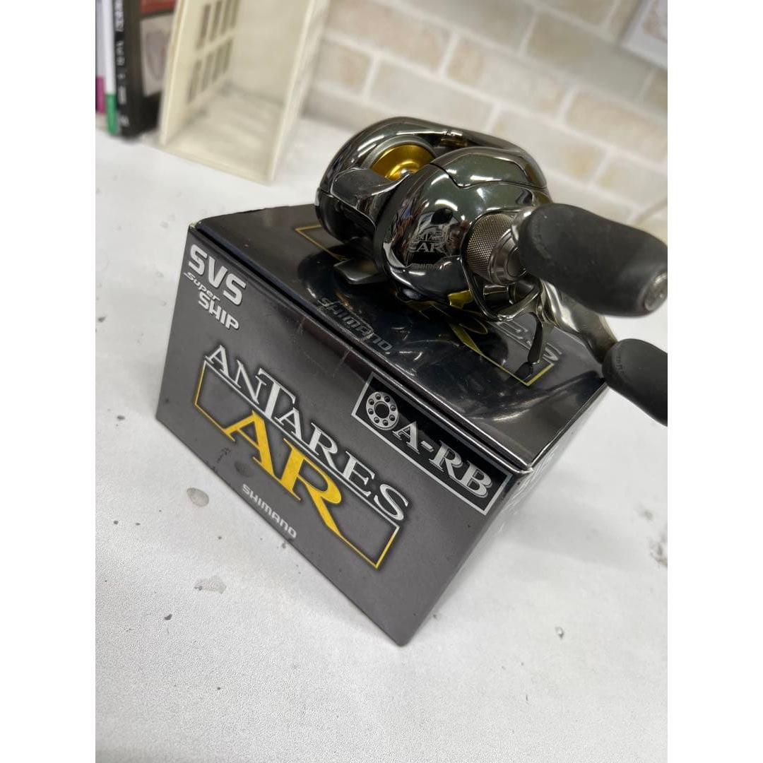 Used SHIMANO ANTARES AR Bait reel with box and accessories Antares AR