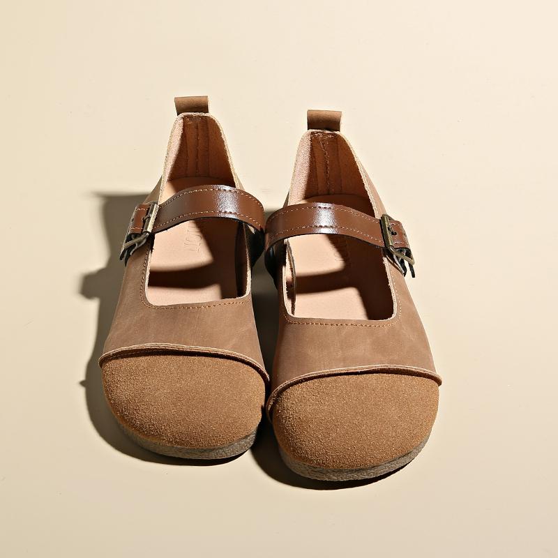 Туфли на плоской подошве из искусственной кожи. Лоферы. Женские туфли без шнуровки на плоской подошве. Удобная женская обувь на мягкой подошве. Мокасины Sheos. Женская повседневная обувь. 40 коричневый