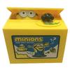 Whimsical Cartoon Style Money Thief Cat Piggy Bank Colorful Kids Savings Bank Delight