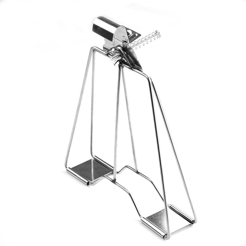 Stainless Steel Heavy-Duty Roast Duck Clip with Screws
