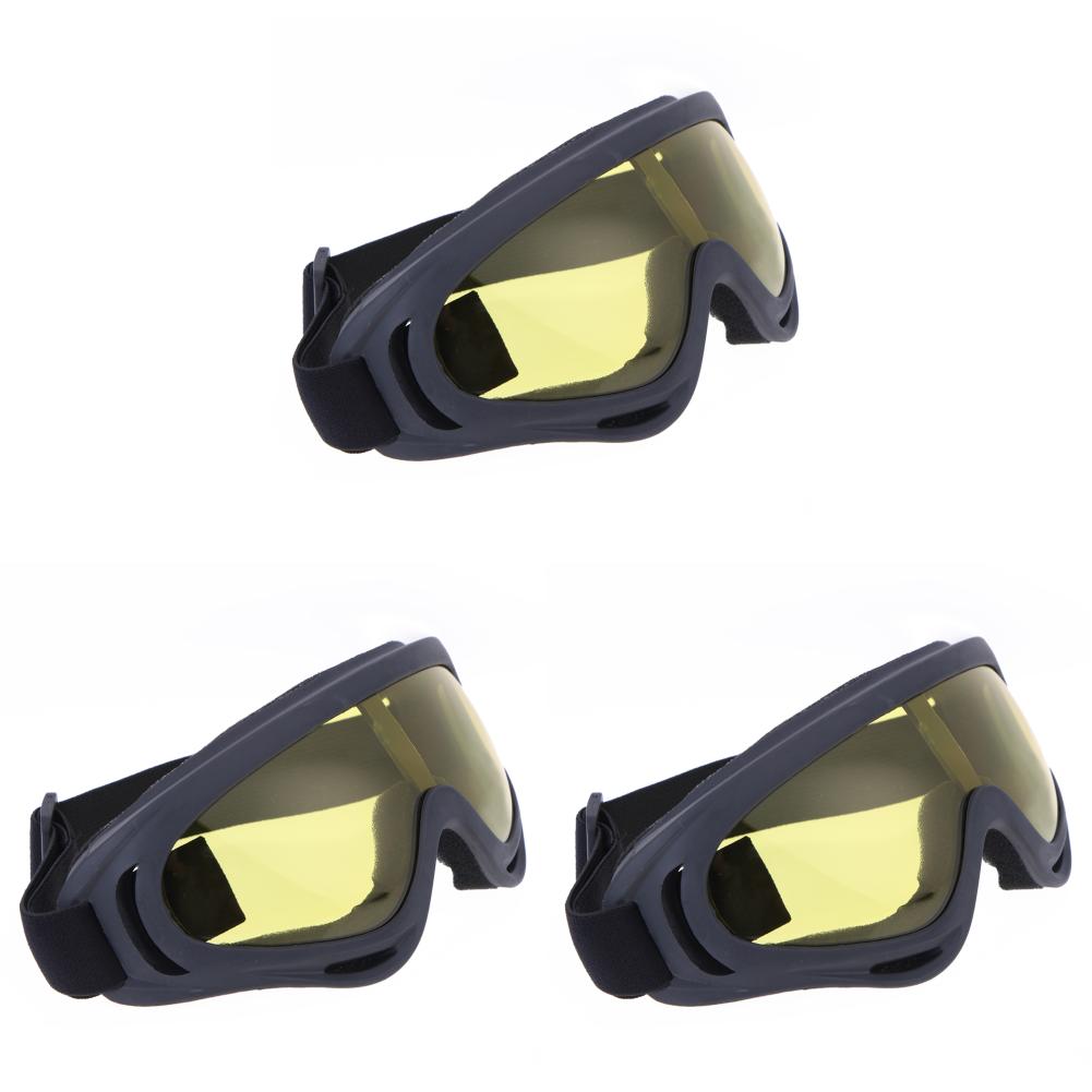 

Motorcycle Glasses Windproof Snow Goggles for Winter Outdoor Sport (Tea Color)