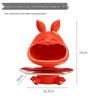 Creative Rabbit Storage Tray Ornament