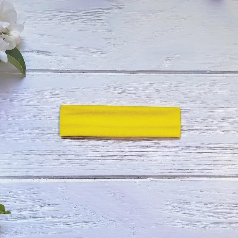 1PC Sweatband for Men Women Elastic Sport Hairbands Head Band Yoga Headbands Headwear Headwrap Sports Workout Hair Accessories