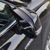 For Toyota RAV4 -2024 Bright Black Mirror Rain Eyebrow Cover