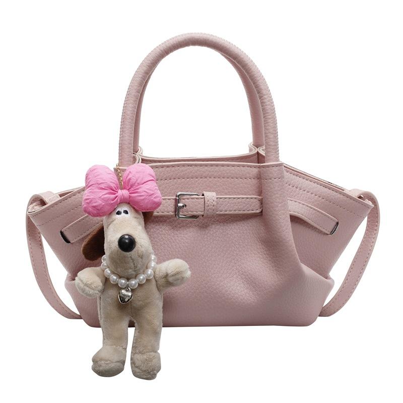 Casual Fashion Handbag New Commuter Versatile Solid Color Shoulder Messenger Bag