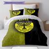 Set di biancheria da letto con motivo Beitar Jerusalem FC, copripiumino e federa, regalo di compleanno per la casa.(1 * copripiumino + 2 * federa, senza nucleo)