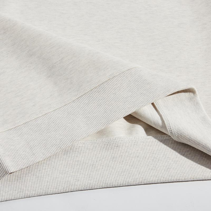 Li-Ning Sports Lifestyle Series Letter Print Round Neck Loose Fit Drop Shoulder Pullover Long Sleeve Sweatshirt Unisex sweatshirt AWDV669-4